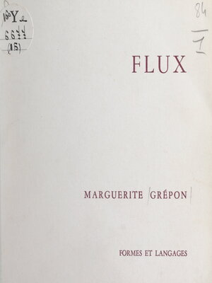 cover image of Flux